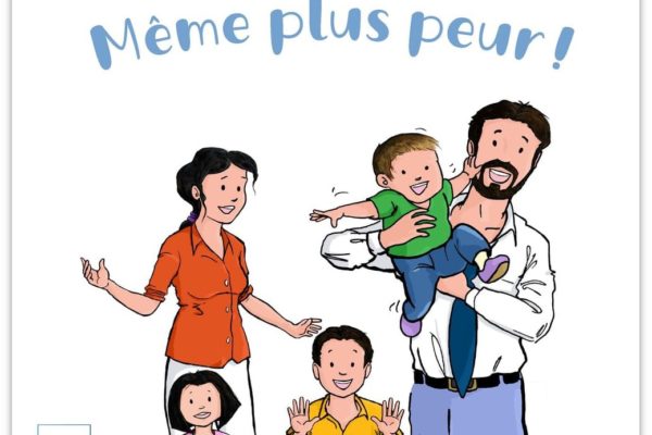 Couverture du livre "Même plus peur"